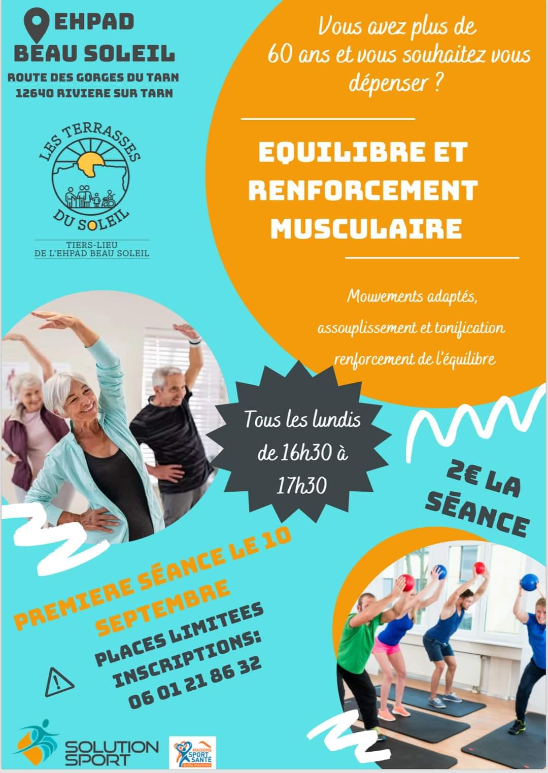 Lire la suite à propos de l’article Atelier Senior Equilibre et Renforcement Musculaire